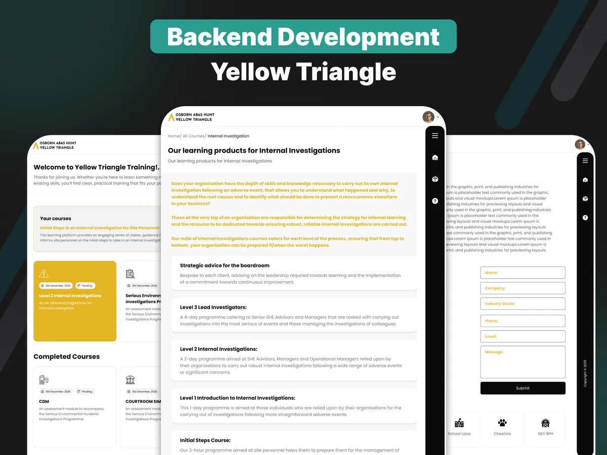 Yellow Triangle